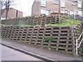 1960's Dry Stone Walling, Scraith Wood Drive, Sheffield in S5 8TZ