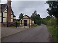Stanmore Road passes Bridleway Cottage in Beedon