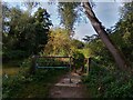 Stile on Kennet and Avon Canal towing path in RG31 7YG