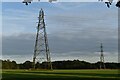 Pylons in field at Upton in SO16 8AA