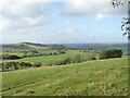 Farmland above Greenrig in Lanarkshire