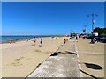 The beach and promenade at Ryde in PO33 1LJ