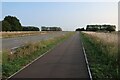 Cyclepath by Southern Access Road in CB24 3DT