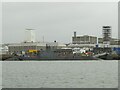 Submarine at Devonport dockyard in PL5 1BW