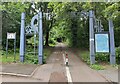 The Silkin Way entering Telford Town Park in TF4 3TA