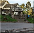 Grade II Listed lychgate, Llanfilo, Powys in LD3 0RE