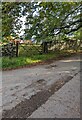 Field gate in Llanfilo, Powys in LD3 0RE