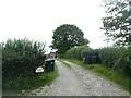 Road to Redhouse Farm, Bigginmill Lane in DE6 3FP