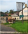 Caebetran Farm direction sign, Felinfach, Powys in LD3 0UB
