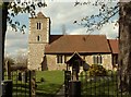 Holy Cross; the parish church of old Basildon in SS14 2QY