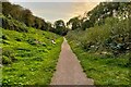 Footpath along the disused railway in CV23 0AT