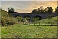 Newton Lane Bridge and footpath in Newton and Biggin