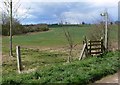 Footpath and farmland in LE7 9JE