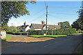 Little Saxham: cottages and the 'new' road in IP29 5LH