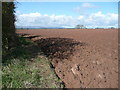 Red soil of Herefordshire in HR2 8DT