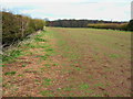 Footpath over Bunkers Hill in Norton, Cuckney, Holbeck and Welbeck