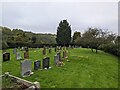Churchyard at St. Mary's church (Callow) in HR2 8BU