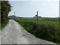Minninglow Lane, part of NCN548 in DE4 2PN