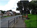 Bus stop on St Aidan's Terrace, New Herrington in DH4 4NX