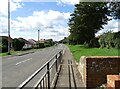 Looking along St Aidan's Terrace, New Herrington in DH4 4NX