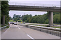 Northbound M20, Bowley Lane Bridge in ME17 2BL