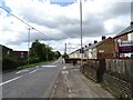 Looking west along the main street in New Herrington in DH4 4FH
