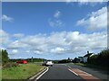 The A479 turns left, the A438 straight ahead in LD3 0RU