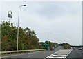 Slip road from A1 onto junction of A1139 and A605 in PE2 6XD