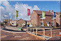 Burrium Chase housing development in Usk in NP15 1SR