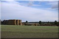 Straw stacks in Lenton Keisby and Osgodby