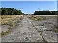 Looking southeast down the disused runway in SA67 8BZ