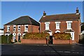 Houses opposite the end of Church Road in SO31 9FD