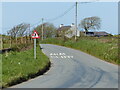 Lane towards Dinas Dinlle in LL54 5TN