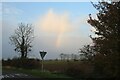 Rainbow viewed from Pear Tree Lane Fulstow (1) in Covenham St. Bartholomew