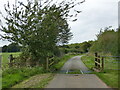 Cattle grid between Upper Catesby and Lower Catesby in Catesby