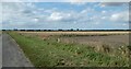 Boundary between fields, Burwell Fen in CB25 0FX