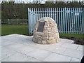 Plean pit disaster memorial cairn in FK7 8AN
