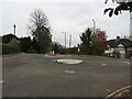 Roundabout at the end of Ashcombe Road in RH4 1LX