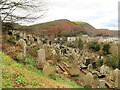 Claddfa Capel Jerusalem / Jerusalem Chapel burial ground in SA12 9SA