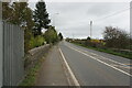 A370 Bristol Road towards Hewish in BS24 6RT