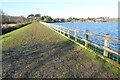 The dam of Upper Bittel Reservoir in B45 8LR