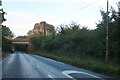 Railway bridge on Wash Road, Hutton in CM13 1UT
