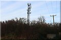 Communications tower by Leighton Road, Stanbridge in LU7 9HW