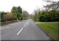 Looking down Adel Lane in LS16 8EQ