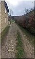 From Chapel Lane towards a public footpath, Hillesley, Gloucestershire in GL12 7RA