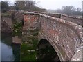 Historic Powick Bridge over the river Teme in WR2 4DD