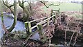 Public footpath bridge over Craven Beck in BD23 3TD