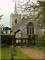St. Edmund; the parish church of Abbess Roding in CM5 0NY