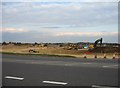 Road building on former farm land in CB2 9PP