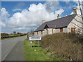 A cottage being renovated at the entrance to the village of Llanfihangel yn Nhowyn in LL65 3LT